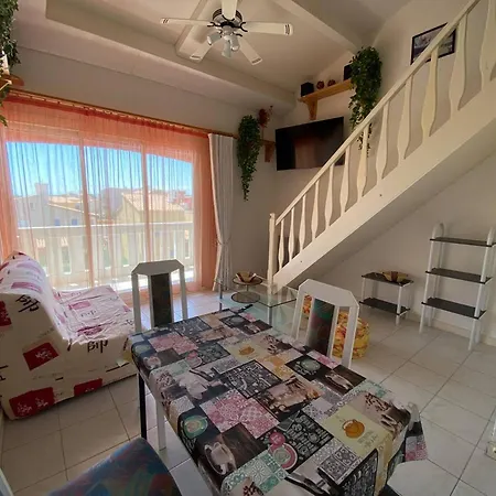 דירה Mezzanine 4 Pers, Piscine, Port Barcares - Fr-1-81-617 לה ברקרה