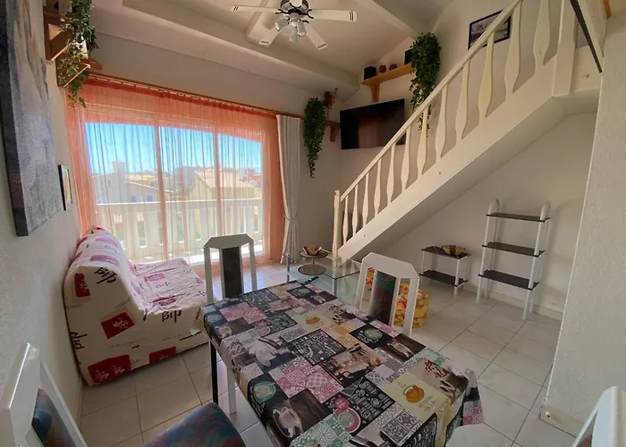 Apartman Mezzanine 4 Pers, Piscine, Port Barcares - Fr-1-81-617 Le Barcarès