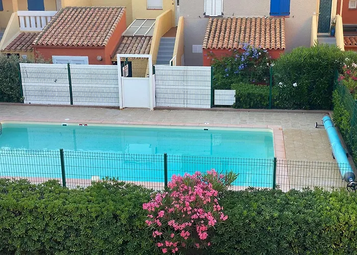 Mezzanine 4 Pers, Piscine, Port Barcares - Fr-1-81-617 Apartman